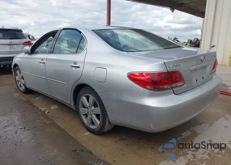 2006 Lexus Es 330 из США, поврежденный, VIN JTHBA30G465143029